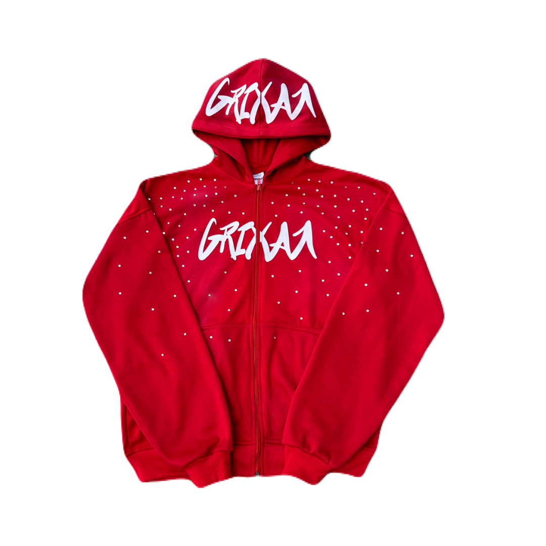 CHAQUETA ROJO DIAMANTE