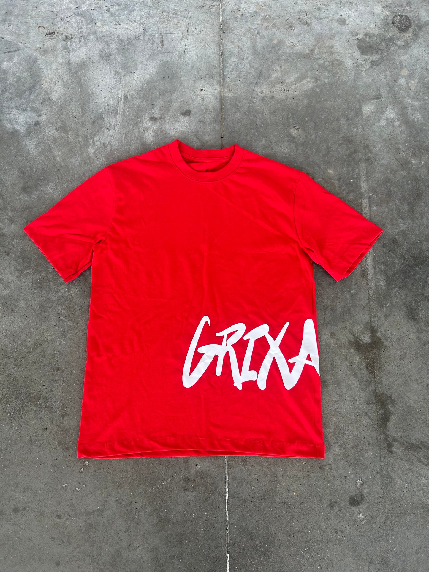 CAMISETA GRIXA ROJO